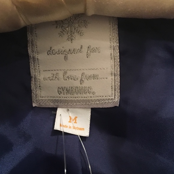 HP 12/11 NEW!! GYMBOREE Blue & silver sparkle light  jacket - Picture 3 of 6